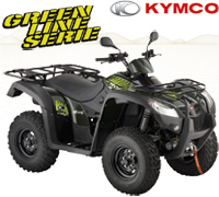 quad kymco 400 green line 4x4